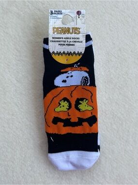 Peanuts Halloween Ankle Socks
